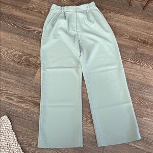 Abercrombie & Fitch Sage Green Curve Love Pants
